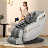 Meilleur manipulateur électrique de luxe shiatsu 4d zéro gravité spa complet du corps fauteuil de massage prix complet du corps zéro gravité guangzhou