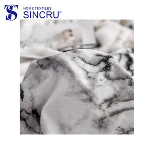 Personalidad moda <span class=keywords><strong>serie</strong></span> marmolado de bebé de impresión ropa de cama bebé funda de edredón - Product Image 4