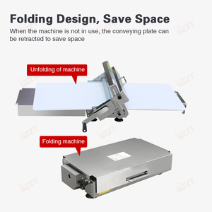 Laminadora de Masa Manual de Acero Inoxidable 304 Nueva a Bajo <span class=keywords><strong>Precio</strong></span> para Panadería, Croissants, Pasteles y <span class=keywords><strong>Pan</strong></span> con Alta Productividad - Product Image 3