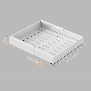 Gourmaid mở rộng kéo ra khỏi tủ tổ chức với Nano phim cho nhà bếp lưu trữ dưới bồn rửa nhiệm vụ nặng nề ngăn kéo tổ chức kệ - Product Image 5