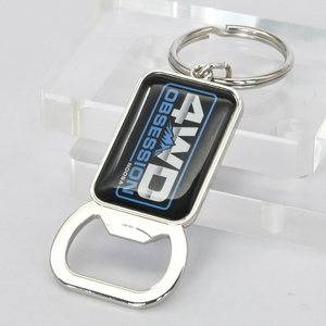 Tùy Chỉnh Bán Buôn Thiết Kế Sáng Tạo Mở Chai Keyring Kim Loại Kẽm Hợp Kim Bia Mở Chai Keychain - Product Image 2