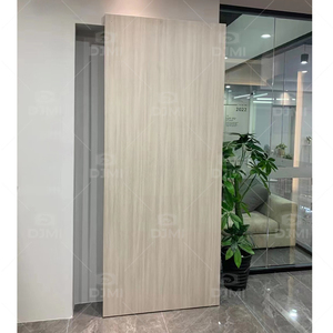 Cina Top produttore personalizzato camera interna in legno e specchio porta interna nascosta fantasma pista porta scorrevole per le case - Product Image 6
