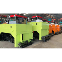 Machine à retourner le compost de fumier de vache utilisée dans la production d'engrais organiques