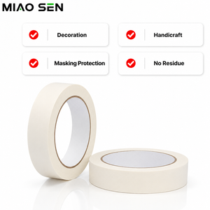 Nastro Adesivo Jumbo per Decorazione Pareti e Protezione Verniciatura Auto, Nastro Bianco per Pittura - Product Image 1