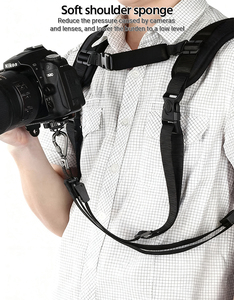 Chuyên Nghiệp <span class=keywords><strong>Dslr</strong></span> Máy Ảnh Khai Thác Nhiệm Vụ Nặng Nề Dây Đeo Vai Nhanh Chóng Phát Hành Có Thể Điều Chỉnh Thân Thiện Với Môi Trọng Lượng Nhẹ Chéo Cơ Thể Cao Su Tổng Hợp - Product Image 6