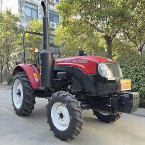 Tracteur agricole 704 à quatre roues motrices, spécial serres et vergers, avec charrue et rotavator, pour travaux agricoles en terrain accidenté - Product Image 6