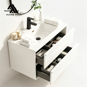 Mobile <span class=keywords><strong>Bagno</strong></span> Moderno Stile Europeo Mars Villa, Personalizzabile 50*80cm, da Parete con Specchio LED per Hotel e Camere da Letto - Product Image 6