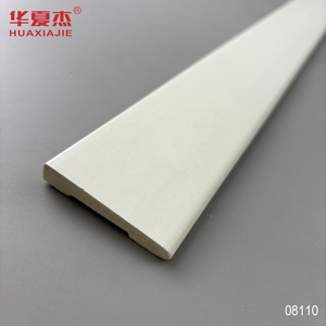 Plinthe PVC blanche étanche 11/32x2-1/8 à <span class=keywords><strong>biseau</strong></span>, populaire pour la décoration intérieure – Vente <span class=keywords><strong>en</strong></span> gros - Product Image 1