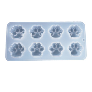 Moldes <span class=keywords><strong>de</strong></span> Silicona para Resina, con Forma <span class=keywords><strong>de</strong></span> <span class=keywords><strong>Huella</strong></span> <span class=keywords><strong>de</strong></span> Gato, Acabado Mate, para Manualidades y Regalos Personalizados, Venta al Por Mayor - Product Image 6