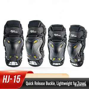 Juego de equipo de protección para motocicleta de cuatro piezas, <span class=keywords><strong>rodilleras</strong></span> cortas <span class=keywords><strong>y</strong></span> <span class=keywords><strong>coderas</strong></span>, Protector de ciclismo duradero - Product Image 2
