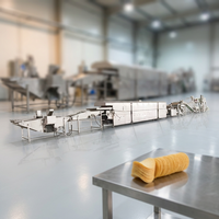 Productielijn voor samengestelde aardappelchips, capaciteit 500 kg/uur, automatische machine voor het vullen en stapelen van blikjes, PLC-gestuurd
