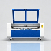 Machine de découpe laser CO2 à entraînement par rail LM-1610-XH, grand format, pour le traitement de l'acrylique et du MDF, gravure ultra-lisse, OEM