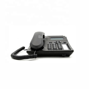 Beawin moule privé téléphone fixe à deux lignes avec écran LCD tête haute et fonction de conférence téléphonique à trois voies analogique de bureau - Product Image 3