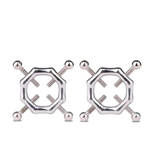 QKKQ Bamboo <b>Wheel</b> Breast Clamps Erotic Toy Adult Games Nipple Clamp With <b>Small</b> Bells Chain Breast Clips BDSM Bondage Stimulator - Product Image 4