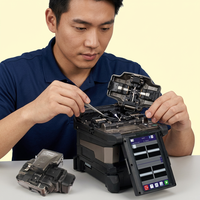Équipement de fusion de fibres optiques haute performance 98S à alignement de cœur