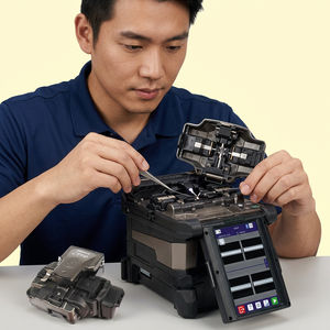 เครื่องเชื่อมต่อใยแก้วนำแสงประสิทธิภาพสูง 98S แบบจัดเรียงแกนกลาง - Product Image 6