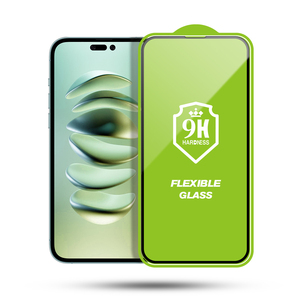 Protection d'écran ultra-fine en verre nano nouvelle technologie, dureté 9H, étanche, pour 15 16 Pro, 3D HD, anti-traces de doigts, mobile - Product Image 2