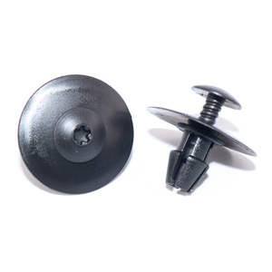 คลิปล็อคชิ้นส่วนตัวถังรถยนต์สำหรับ Mercedes W211 A209 C209 C219 แผงตกแต่งสเกิร์ตข้าง สีดำ พลาสติก อะไหล่ทดแทนใหม่ - Product Image 3