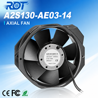 مروحة تهوية محورية ألمانية أصلية A2S130-AE03-14 بجهد 230 فولت تيار متردد، موفرة للطاقة، تبريد مستقر، تبريد المبادل الحراري