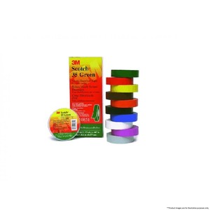 Ruban adhésif en caoutchouc codé par couleur 3M 35, flexible, résistant à l'humidité, isolation électrique, vinyle, ruban 3M pour faisceau de câbles - Product Image 3
