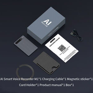 VORMOR M1 초박형 카드형 디지털 음성 녹음기 미니 활성화 전문가용 사운드 녹음 언어 녹음기 - Product Image 6