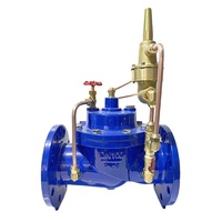 Valve de contrôle hydraulique de niveau d'eau multifonctionnelle DN50-DN300 haute performance