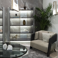 Fauteuil d'appoint de luxe personnalisé, canapé moderne une place pour villa, salon et chambre