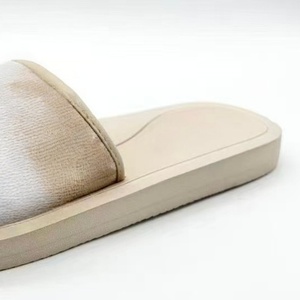 Sandalias Textiles de Verano con Punta Abierta, Estilo Casual, Transpirables, con Suela de EVA, Color Sólido, Marca MKES - Product Image 2