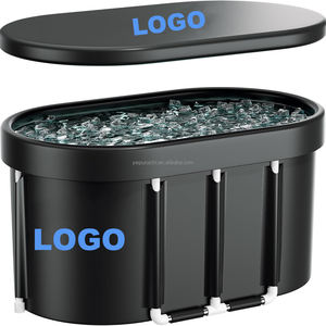 Bak Mandi Es PVC Outdoor Populer Baru 2025, Kolam Renang Pendingin untuk Pemulihan, Bak Mandi Es Oval Portabel - Product Image 1