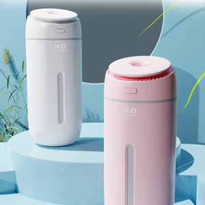 Cost-effective Portable Household 101-200ml Ultrasonic <b>Humidifier</b> Humidistat 36dB Noise Plastic Color LED Light Remote Control - Product Image 4