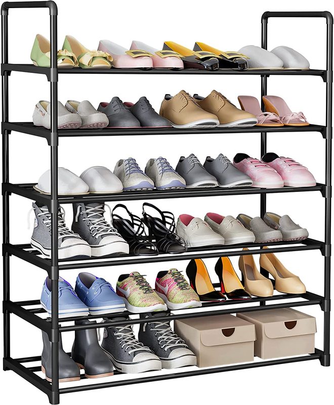 Sturdy 2 10 Tiers Black Metal