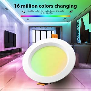 Focos LED Inteligentes ZigBee de 4 Pulgadas, Modernos, Empotrables, Atenuables, con Cambio de Color RGB CCT, Iluminación Empotrada IP20 CRI80 de Alto Brillo - Product Image 3