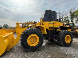 Komatsu Wa380 Wa470 Wa500 Wa600 Chargeuses sur pneus d'occasion Chargeur frontal japonais avec roulement moteur central et composants de pompe en stock - Product Image 6