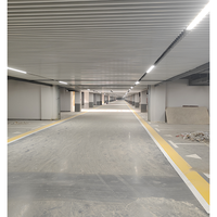 Faux panneau de plafond décoratif moderne en aluminium de haute qualité prix usine pour couloir hall boutique aéroport café
