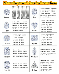 Bijoux en Moissanite, Pendentif Moissanite numéro serti de pierres, Collier en Moissanite en <span class=keywords><strong>Argent</strong></span> 925, Pendentif en <span class=keywords><strong>Argent</strong></span> Sterling 925, <span class=keywords><strong>Argent</strong></span> véritable - Product Image 5