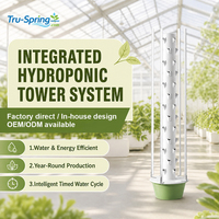 Tour hydroponique à 13 étages avec éclairage LED, système de jardinage vertical, pompe, anti-UV, arrosage automatique, agriculture intérieure domestique