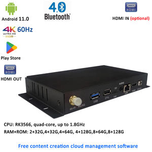 RK3566 4G modülü SIM Android 4K H.265 UHD reklam ekipmanları CMS interaktif All-in-one endüstriyel dijital tabela yazılımı - Product Image 2