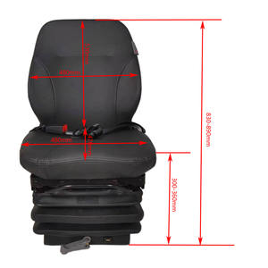 Siège d'excavatrice à siège Grammer Sièges pour camion de ferme Siège de mini-<span class=keywords><strong>pelle</strong></span> avec accoudoir Ceinture pour chariot élévateur Linde <span class=keywords><strong>Tracto</strong></span> - Product Image 6