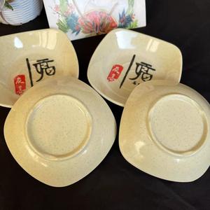 Plato para salsa de melamina, plato cuadrado pequeño comercial, plato de plástico para vinagre, plato para salsa, plato para condimentos, imitación de plato para hot pot - Product Image 5