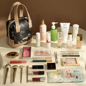 New Design Portable Toiletry Handy <b>Bag</b> Waterproof <b>Travel</b> Cosmetics <b>Bag</b> Zipper Multi-layer Makeup <b>Organizer</b> Pouch - Product Image 2