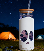 Gobelets en verre borosilicate de haute qualité avec paille, résistants à la chaleur, à double paroi, sans BPA, pour café et eau, couleur personnalisable, vente en gros