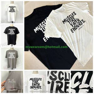 Camisetas básicas personalizadas Ropa de hombre Casual Verano Camisetas de algodón Venta al por mayor Hecho en China Mywear - Product Image 5