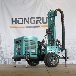 Draagbare waterputboorinstallatie, <span class=keywords><strong>mini</strong></span>-boormachine, HR-300T eenvoudig te bedienen, hoge productiviteit - Product Image 4