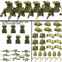 Juguetes Militares Especiales, Sets de Bloques de Construcción de Fuerzas Especiales, SWAT, Comando Fantasma, Policía, Soldados, Figuras de Acción del Ejército, Armas, Ladrillos de Juguete