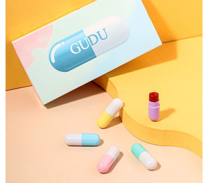 Vente en gros de 5 mini capsules ensemble de petites rouges à lèvres longue durée imperméable à l'eau ensemble de mini capsules velours mat rouge à lèvres - Product Image 3