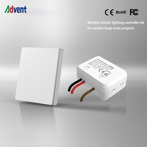 Interrupteur mural sans fil pour Smart Life RF433, contrôleur d'éclairage intelligent ABSSmart pour maisons intelligentes et projets à grande échelle - Product Image 2