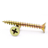 Cross Countersunk Hardened Drywall Fiberboard Screws Color Zinc Plated Self-Tapping Wall Wood Fasteners