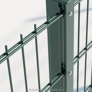 Valla Metálica de Jardín de Estilo Alemán de 2.1 <span class=keywords><strong>Metros</strong></span> de Altura, Doble Alambre Horizontal 2D - Product Image 6