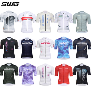 Abbigliamento da Ciclismo SWG Pro Level per Strada e <span class=keywords><strong>MTB</strong></span>, Leggero, Altamente Elastico, per Allenamento di Resistenza, Maglia da Ciclismo Personalizzata - Product Image 4