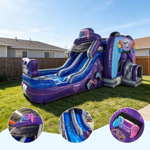 Castillo Inflable de PVC Vinílico de Grado Comercial para Exteriores, Personalizado, Cumple con la Norma EN14960, para Niños y Adultos - Product Image 6